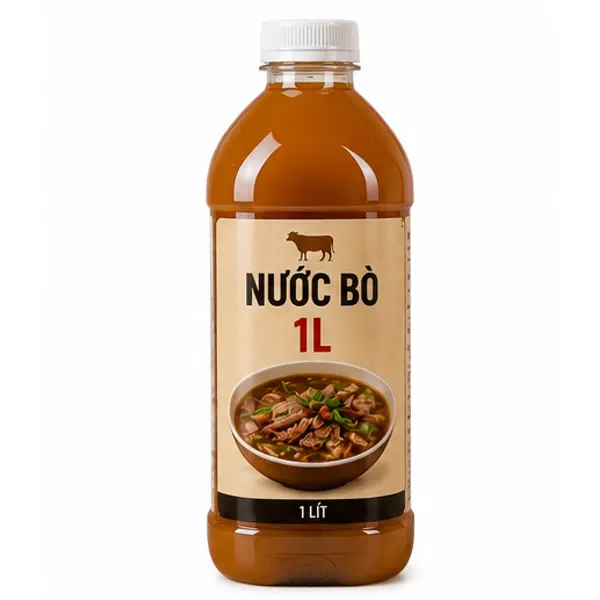 nước bò 1 lit